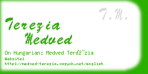 terezia medved business card